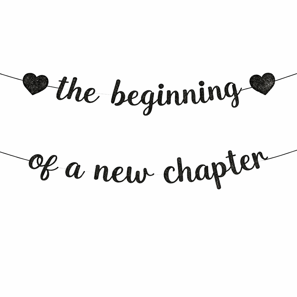 The Beginning of a New Chapter Banner