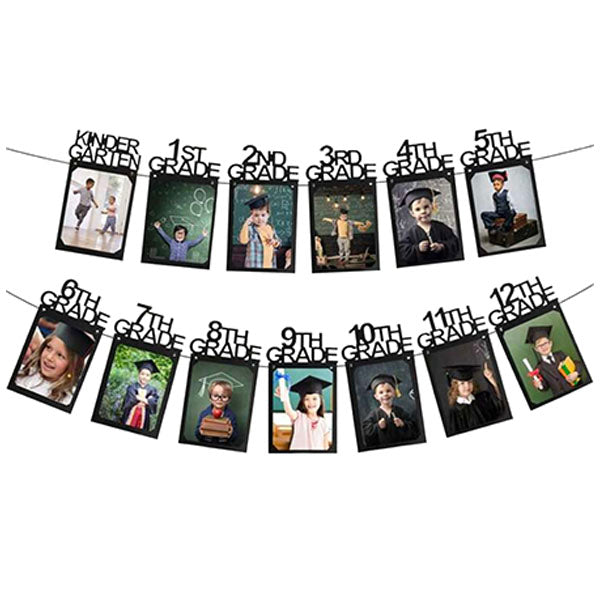 K-12th Grade Graduation Photo Banner