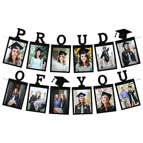 4x6 Proud of You Graduation Photo Banner