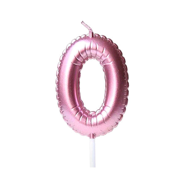 Number Balloon Shaped Birthday Candles 0-9