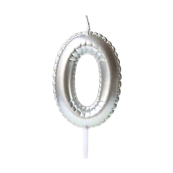 Number Balloon Shaped Birthday Candles 0-9