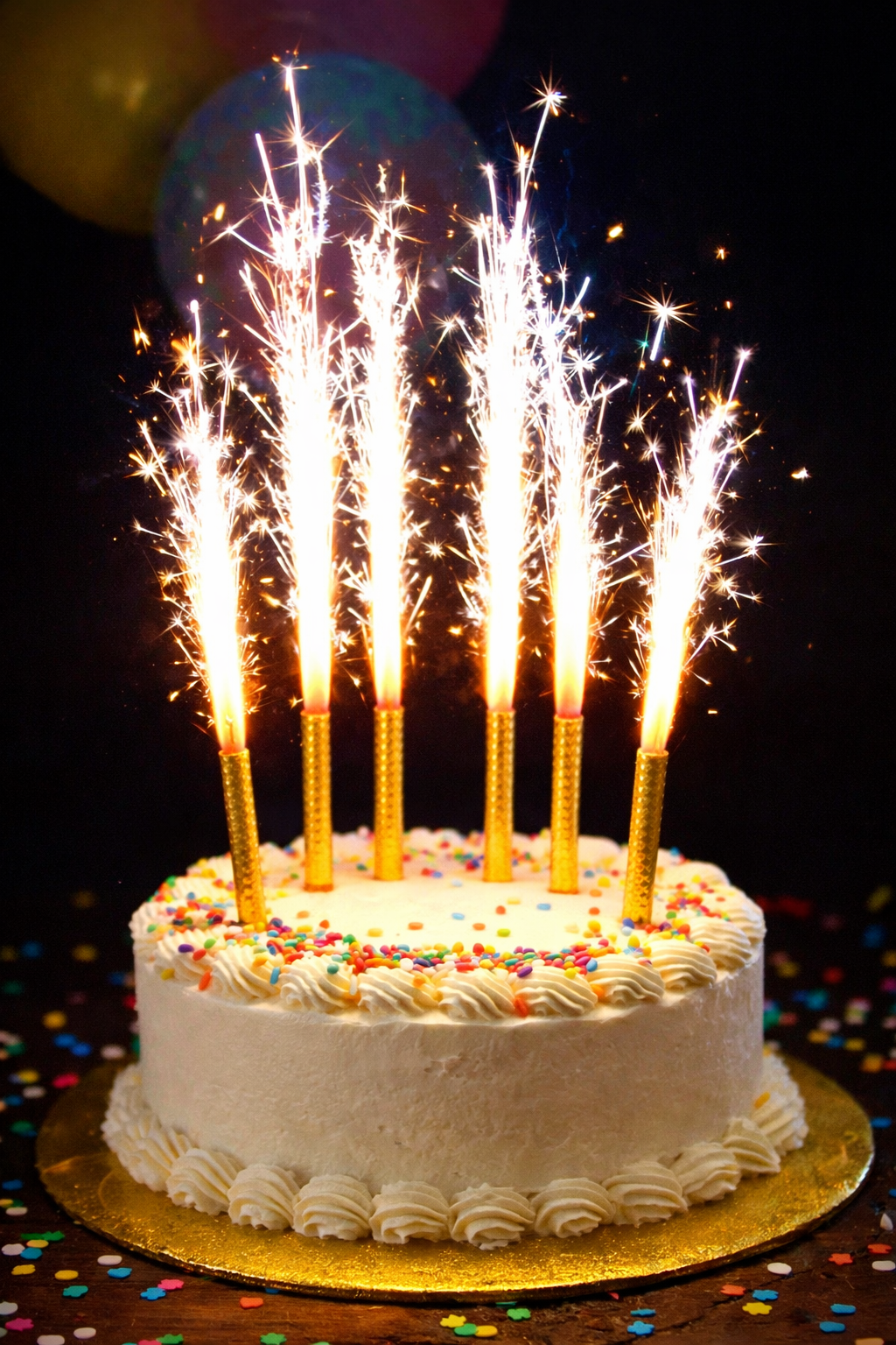 Sparkle Candles 6 ct